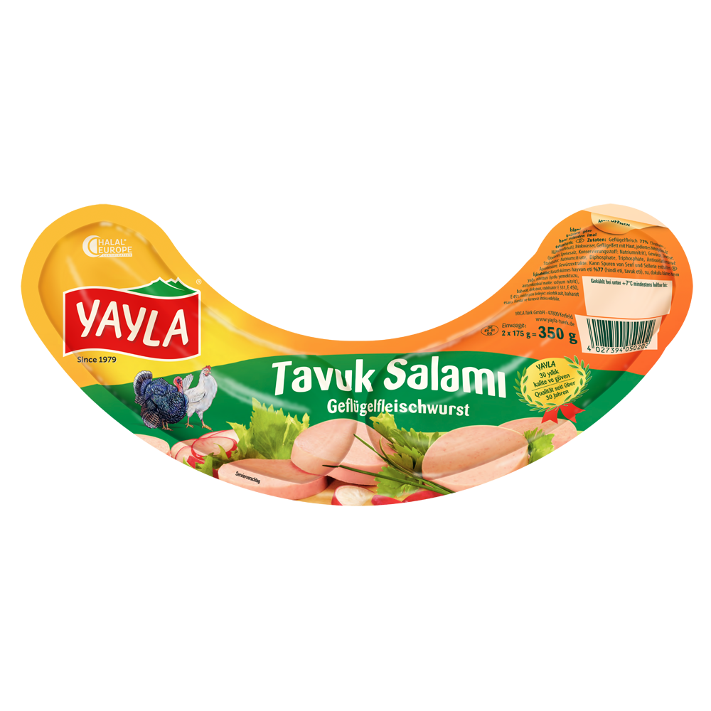 Cooked Poultry Meat Sausage